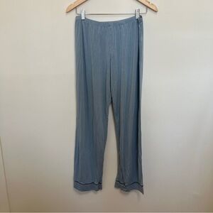 Eberjey Light Blue Giselle Pajama Pants Size M